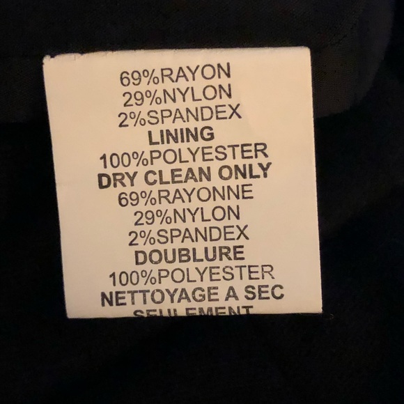 Trina Turk Blk A-Line Skirt w/Gold Button … - Picture 5 of 5